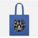 Wild Cat-Siberian Tiger Royal Blue Tote Bag